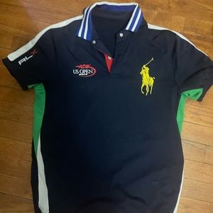 Stretchy polo shirt